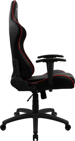 Photo de Fauteuil Aerocool AC110 Air (Noir/Rouge)