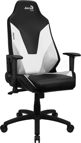 Photo de Fauteuil Aerocool Admiral (Noir/Blanc)