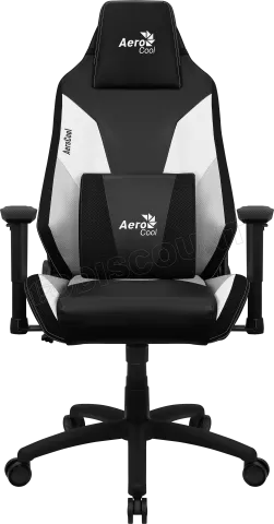 Photo de Fauteuil Aerocool Admiral (Noir/Blanc)