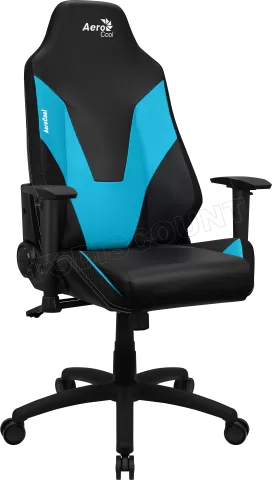 Photo de Fauteuil Aerocool Admiral (Noir/Bleu)