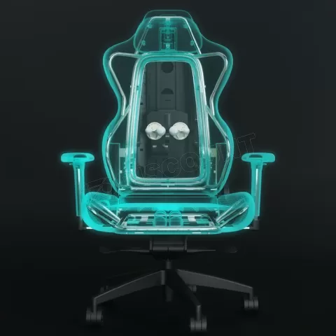 Photo de Fauteuil Cooler Master Hybride M avec fonction massage (Noir)