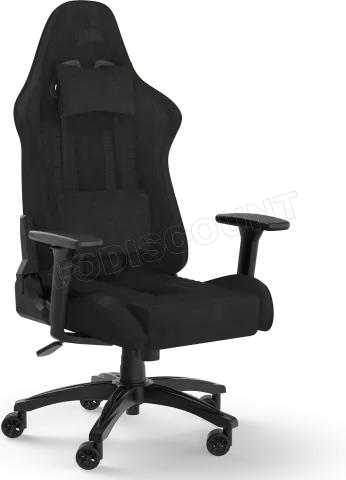 Photo de Fauteuil Corsair TC100 Relaxed (Noir)