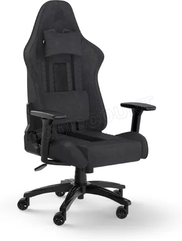 Photo de Fauteuil Corsair TC100 Relaxed (Noir/Gris)