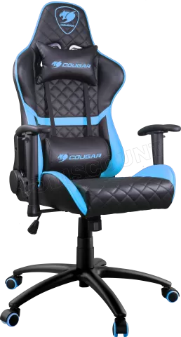 Photo de Fauteuil Cougar Armor One (Noir/Bleu)