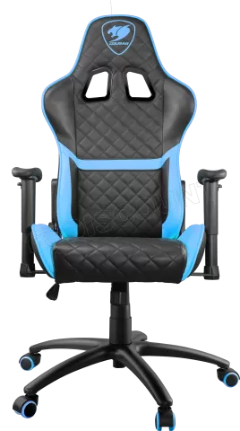 Photo de Fauteuil Cougar Armor One (Noir/Bleu)