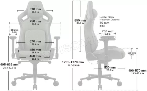 Photo de Fauteuil Cougar Defensor S (Vert)