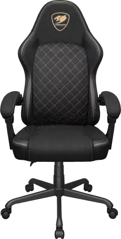 Photo de Fauteuil Cougar Fusion EX (Noir/Or)