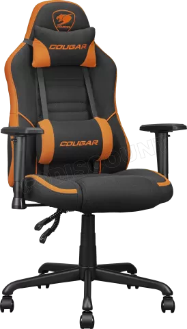 Photo de Fauteuil Cougar Fusion SF (Noir/Orange)