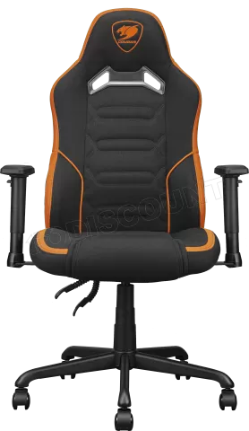 Photo de Fauteuil Cougar Fusion SF (Noir/Orange)