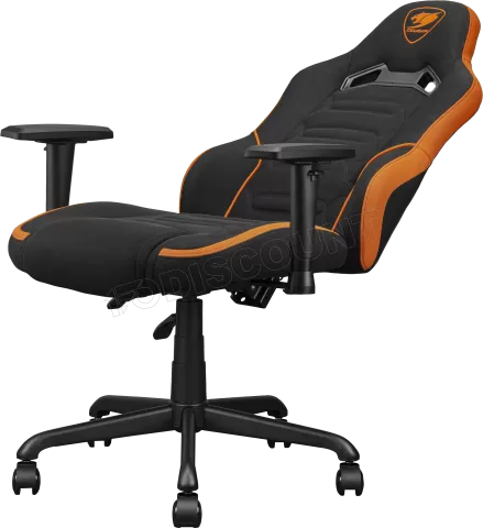 Photo de Fauteuil Cougar Fusion SF (Noir/Orange)