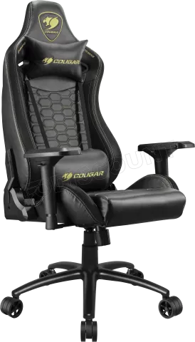 Photo de Fauteuil Cougar Outrider S (Noir/Or)