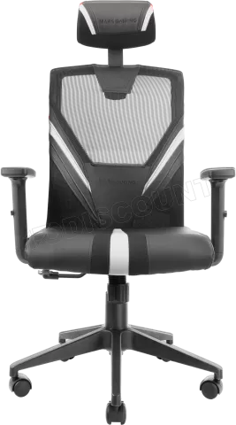 Photo de Fauteuil ergonomique Mars Gaming MGC Ergo (Noir/Blanc)