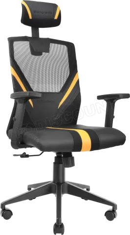 Photo de Fauteuil ergonomique Mars Gaming MGC Ergo (Noir/Jaune)