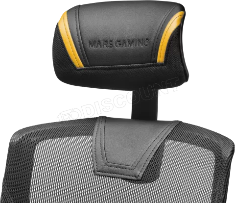 Photo de Fauteuil ergonomique Mars Gaming MGC Ergo (Noir/Jaune)