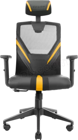 Photo de Fauteuil ergonomique Mars Gaming MGC Ergo (Noir/Jaune)