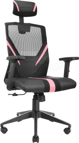 Photo de Fauteuil ergonomique Mars Gaming MGC Ergo (Noir/Rose)