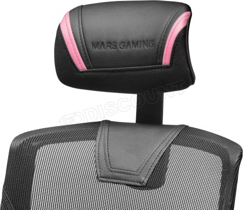 Photo de Fauteuil ergonomique Mars Gaming MGC Ergo (Noir/Rose)