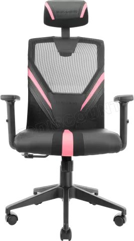 Photo de Fauteuil ergonomique Mars Gaming MGC Ergo (Noir/Rose)