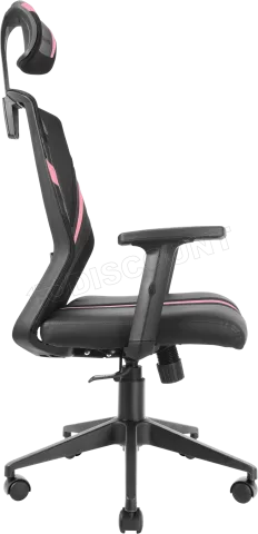 Photo de Fauteuil ergonomique Mars Gaming MGC Ergo (Noir/Rose)