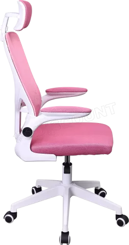 Photo de Fauteuil ergonomique Mars Gaming MGC-Ergo Plus (Rose/Blanc)