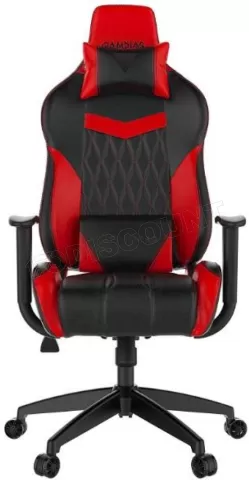 Photo de Fauteuil Gamdias Achilles E2-L (Noir/Rouge)