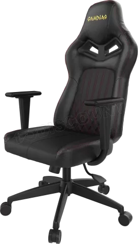 Photo de Fauteuil Gamdias Achilles E3-L RGB (Noir/Rouge)