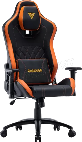 Photo de Fauteuil Gamdias Zelus M3 (Noir/Orange)