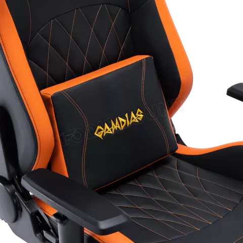 Photo de Fauteuil Gamdias Zelus M3 (Noir/Orange)