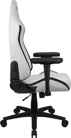 Photo de Fauteuil Gamer Aerocool Crown Leatherette (Blanc)