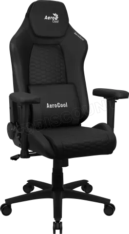 Photo de Fauteuil Gamer Aerocool Crown Leatherette (Noir)