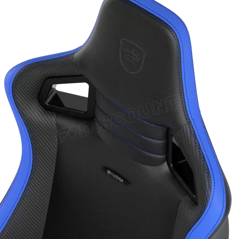 Photo de Fauteuil Gamer Noblechairs Epic Compact (Noir/Bleu)