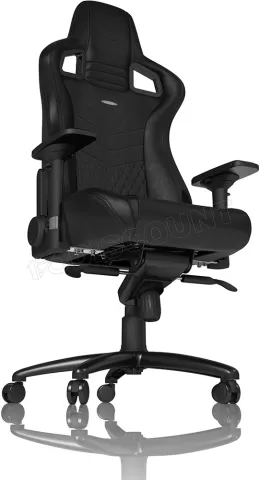 Photo de Fauteuil Gamer Noblechairs Epic en Cuir véritable (Noir)