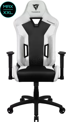 Photo de Fauteuil Gamer ThunderX3 TC3 Max (Blanc/Noir/Gris)