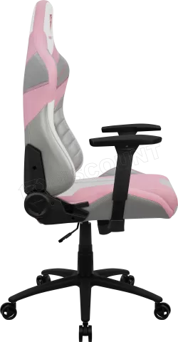 Photo de Fauteuil Gamer ThunderX3 TC5 (Rose/Gris/Blanc)