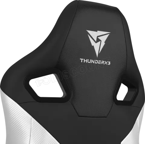 Photo de Fauteuil Gamer ThunderX3 XC3 (Noir/Blanc)