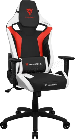 Photo de Fauteuil Gamer ThunderX3 XC3 (Noir/Rouge)