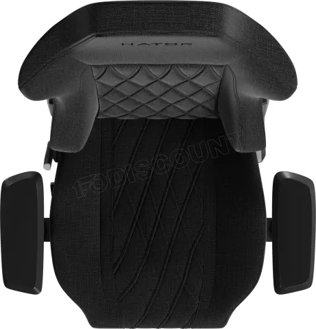 Photo de Fauteuil Hator Darkside 3  Fabric - Taille L (Noir)