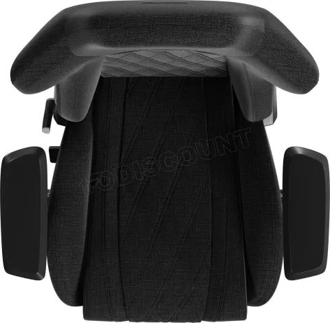 Photo de Fauteuil Hator Darkside 3 Fabric - Taille M (Noir)