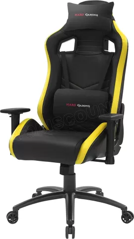 Photo de Fauteuil Mars Gaming MGCX Neo (Noir/Jaune)