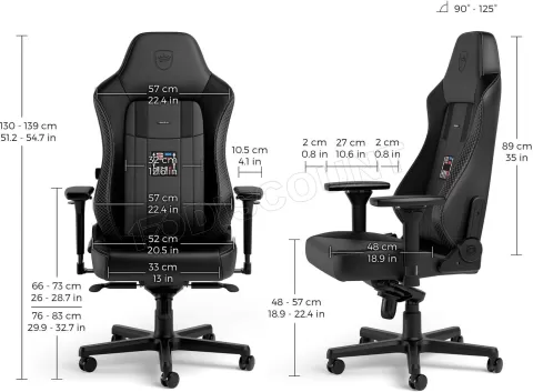 Photo de Fauteuil Noblechairs Hero Dark Vador Edition (Noir)