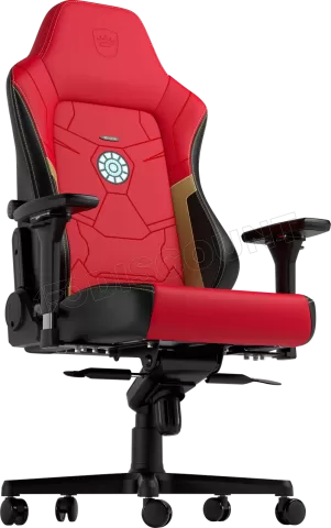 Photo de Fauteuil Noblechairs Hero Iron Man Edition (Rouge/Or/Noir)