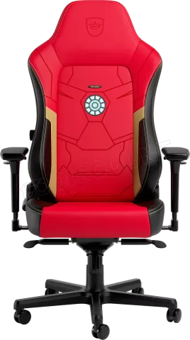 Photo de Fauteuil Noblechairs Hero Iron Man Edition (Rouge/Or/Noir)