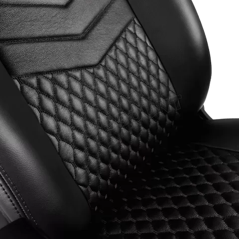 Photo de Fauteuil Noblechairs Icon en Cuir véritable (Noir)