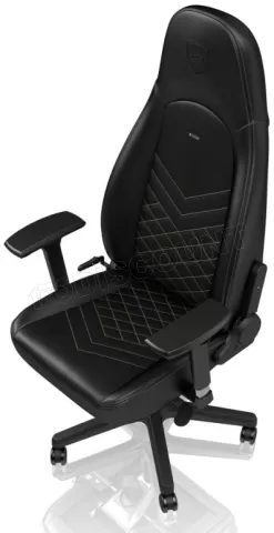 Photo de Fauteuil Noblechairs Icon (Noir/Or)