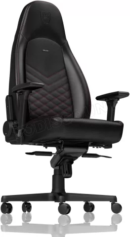 Photo de Fauteuil Noblechairs Icon (Noir/Rouge)