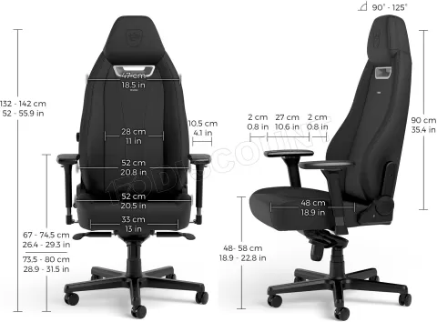 Photo de Fauteuil Noblechairs Legend (Noir)