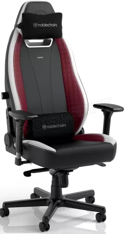 Photo de Fauteuil Noblechairs Legend (Noir/Rouge/Blanc)