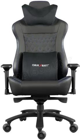 Photo de Fauteuil Oraxeat XL800 (Noir/Bleu)