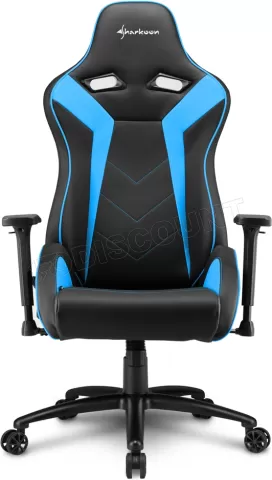 Photo de Fauteuil Sharkoon Elbrus 3 (Noir/Bleu)