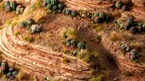 Photo de Gamers Grass - Basing Bits : Barrel Cacti